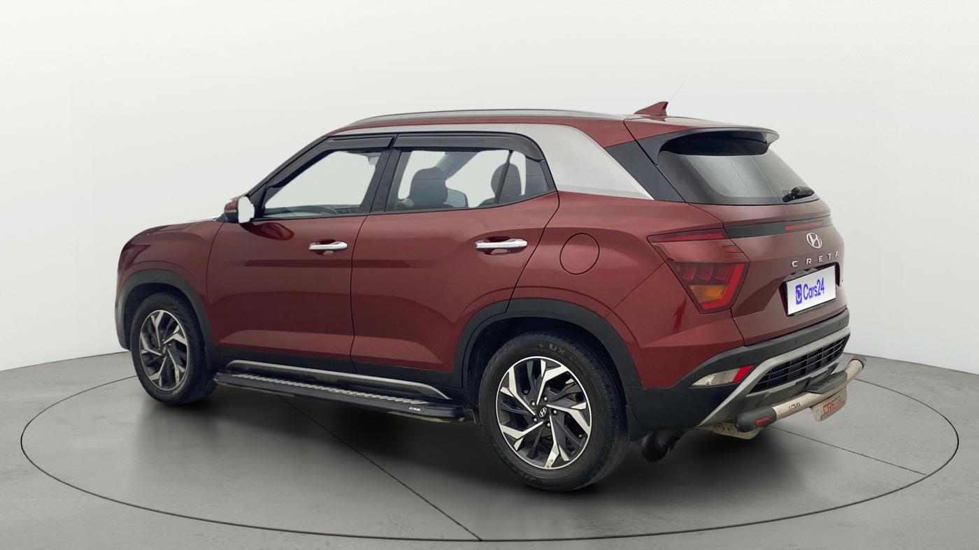 2021 Hyundai Creta SX (O) AT 1.5 DIESEL, Diesel, Automatic, 71,731 km, Left Back Diagonal