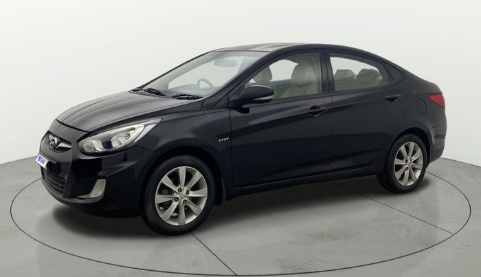 2013 Hyundai Verna FLUIDIC 1.6 VTVT SX, Petrol, Manual, 1,10,231 km, Left Front Diagonal