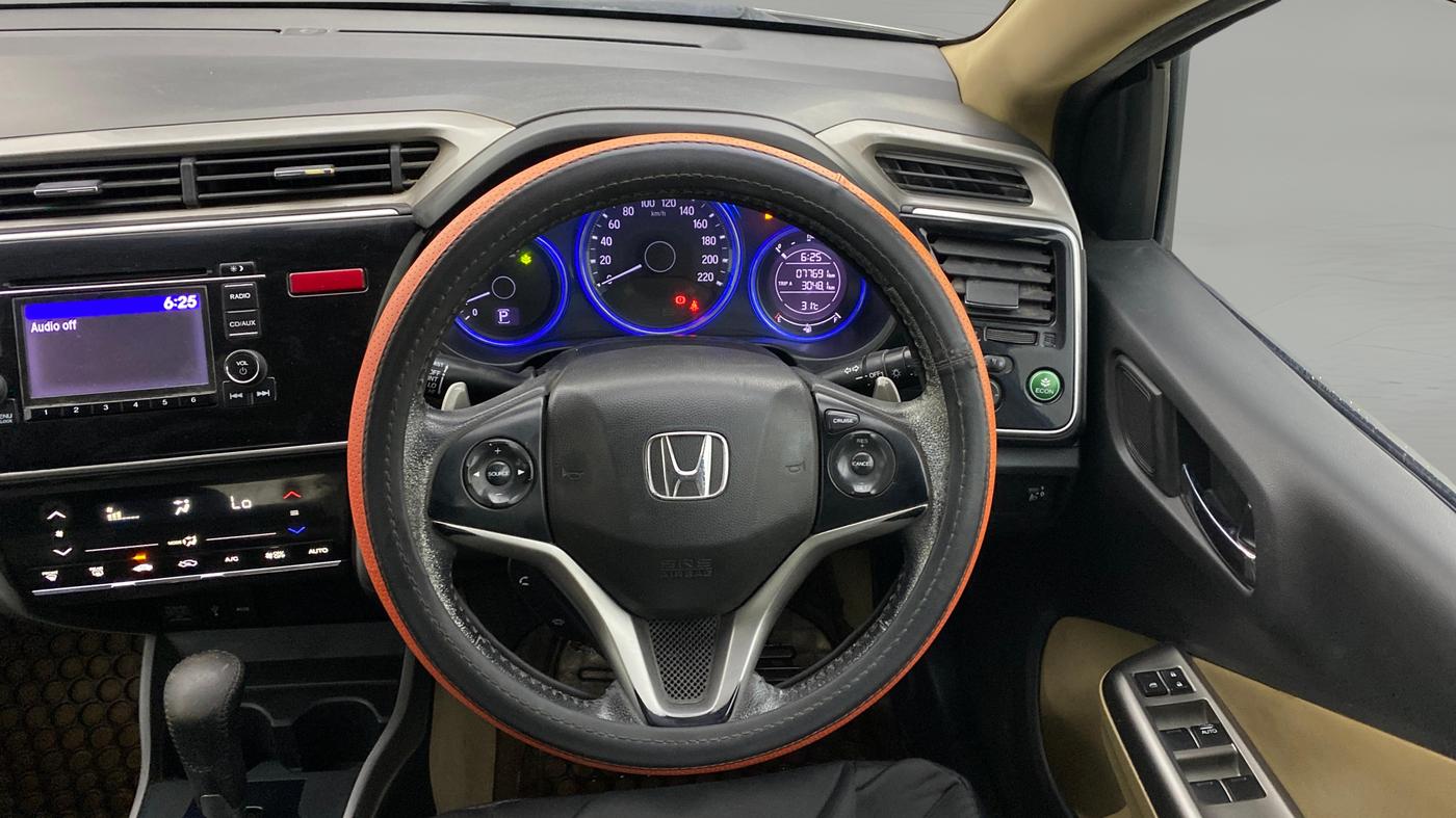 2016 Honda City 1.5L I-VTEC VX CVT, Petrol, Automatic, 77,691 km, Steering Wheel Close Up