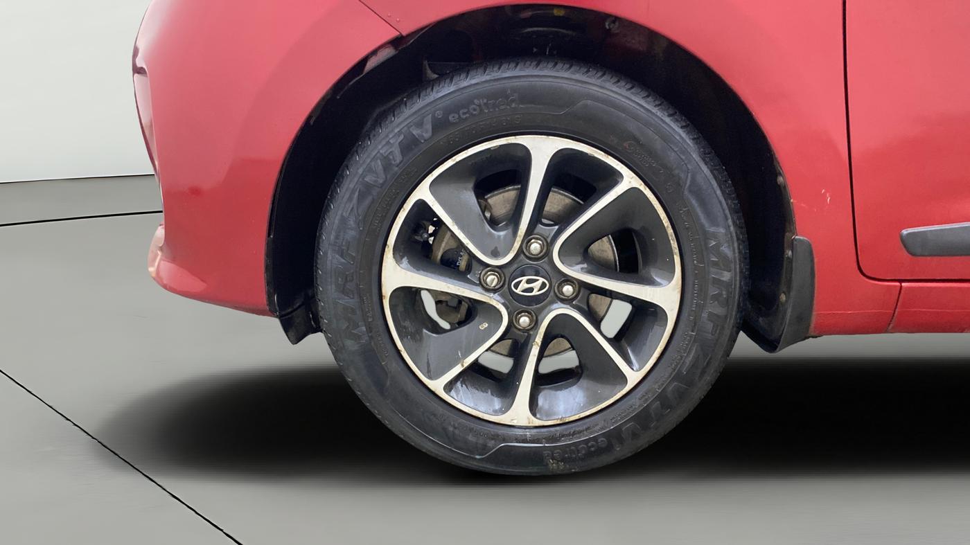 2018 Hyundai Grand i10 ASTA 1.2 KAPPA VTVT, Petrol, Manual, 75,137 km, Left Front Wheel
