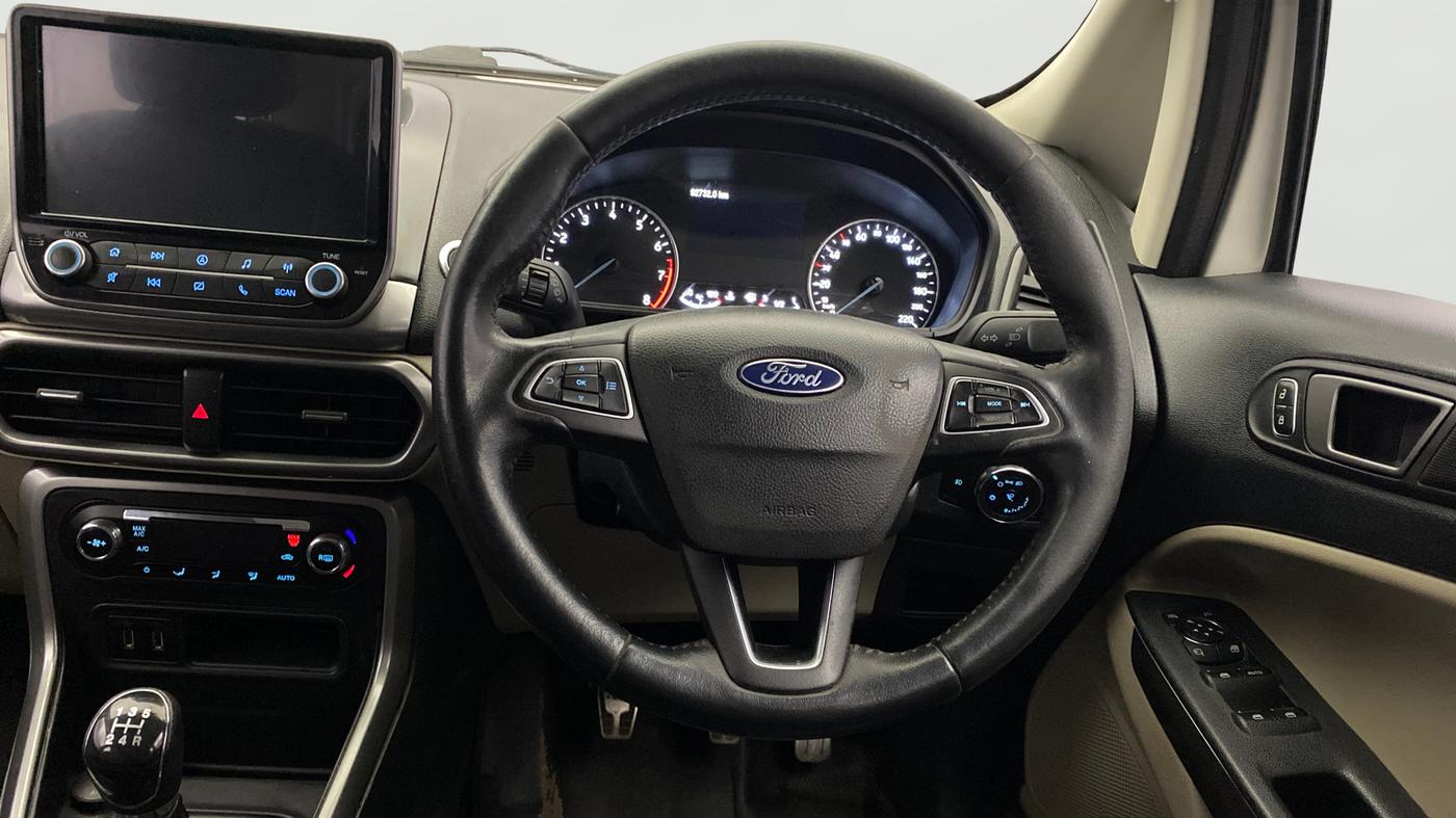 2020 Ford Ecosport TITANIUM 1.5L PETROL, Petrol, Manual, 92,730 km, Steering Wheel Close Up