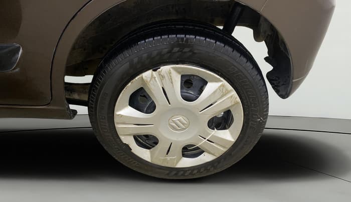 2014 Maruti Wagon R 1.0 VXI, Petrol, Manual, 43,065 km, Left Rear Wheel
