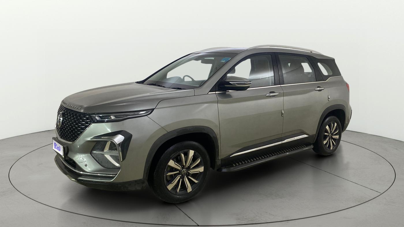 2020 MG HECTOR PLUS SHARP 1.5 PETROL TURBO DCT 6-STR, Petrol, Automatic, 74,411 km, Left Front Diagonal