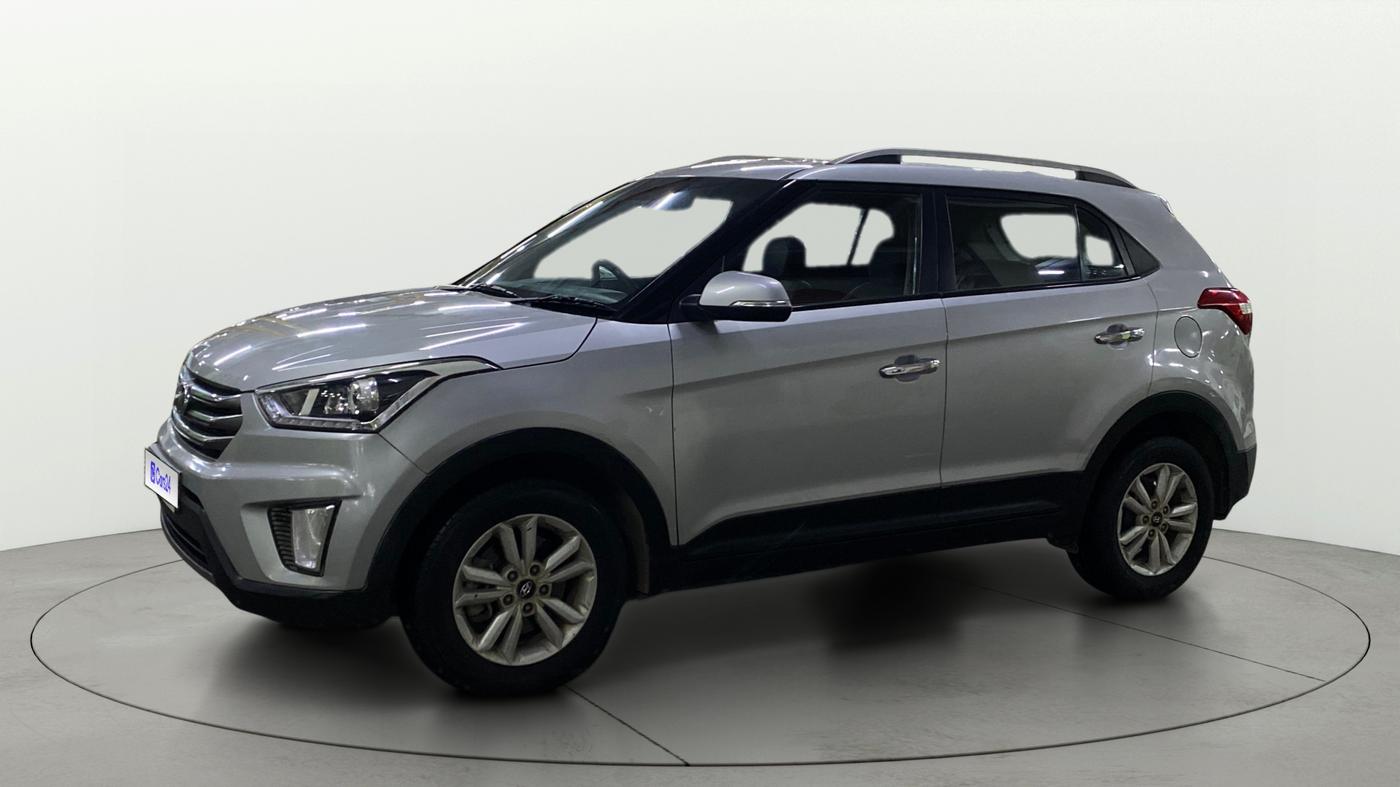 2015 Hyundai Creta SX PLUS 1.6 PETROL, Petrol, Manual, 95,740 km, Left Front Diagonal