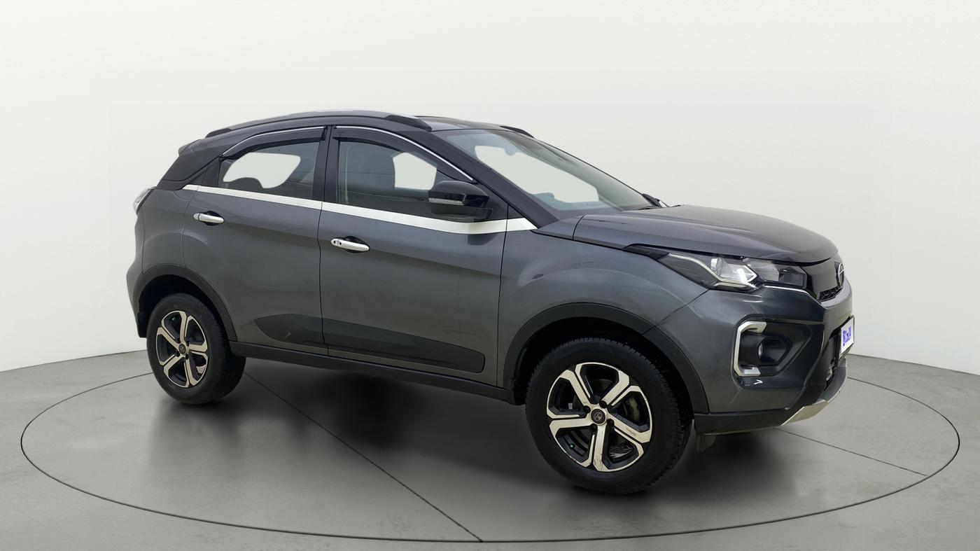 2021 Tata NEXON XZ PLUS PETROL SUNROOF, Petrol, Manual, 51,343 km, Right Front Diagonal