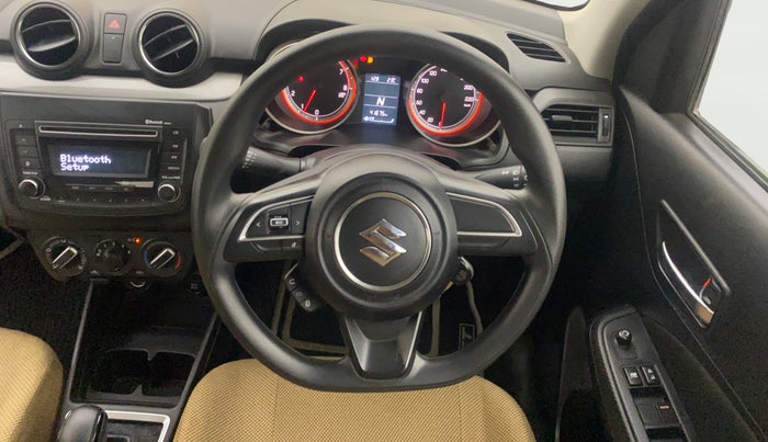 2020 Maruti Swift VXI AMT, Petrol, Automatic, 41,640 km, Steering Wheel Close Up