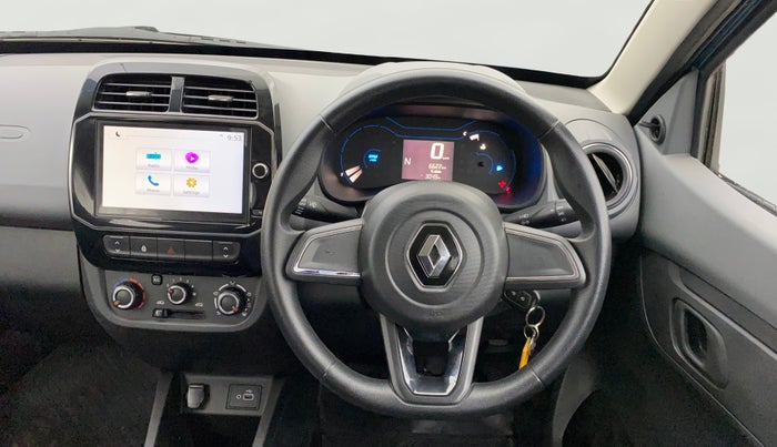 2021 Renault Kwid RXT 1.0 AMT (O), Petrol, Automatic, 6,622 km, Steering Wheel Close Up