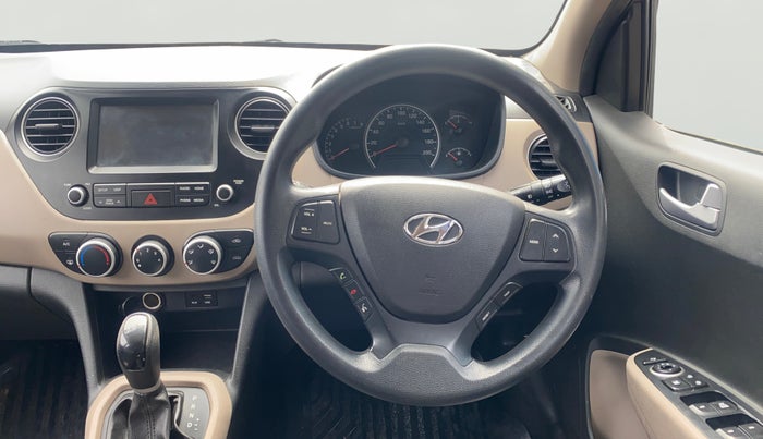 2019 Hyundai Grand i10 SPORTZ AT 1.2 KAPPA VTVT, Petrol, Automatic, 72,471 km, Steering Wheel Close Up