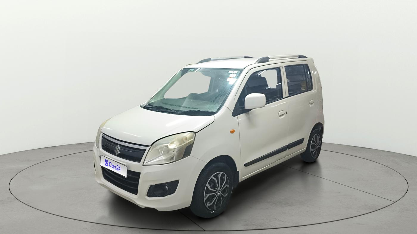 2015 Maruti Wagon R 1.0 VXI, Petrol, Manual, 52,817 km, Left Front Diagonal