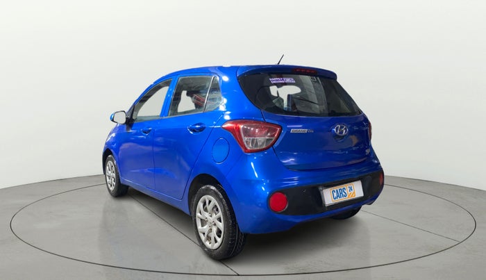 2017 Hyundai Grand i10 SPORTZ 1.2 KAPPA VTVT, Petrol, Manual, 54,380 km, Left Back Diagonal