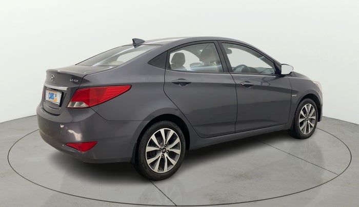 2016 Hyundai Verna 1.6 VTVT SX, Petrol, Manual, 57,170 km, Right Back Diagonal