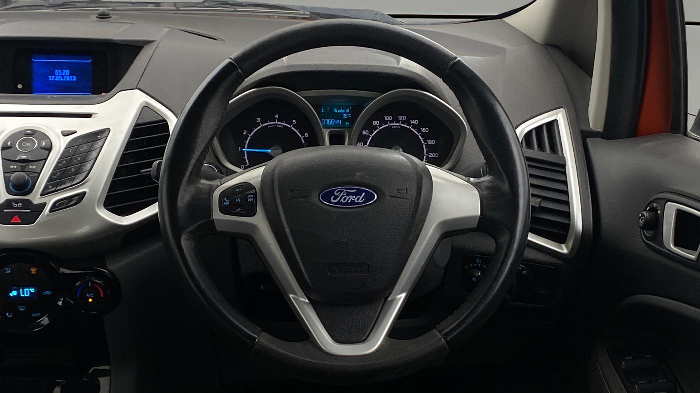 2014 Ford Ecosport TITANIUM 1.0L ECOBOOST, Petrol, Manual, 76,641 km, Steering Wheel Close Up