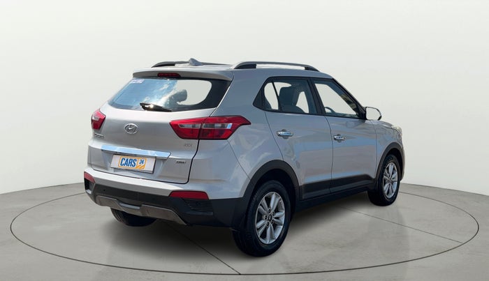 2018 Hyundai Creta SX PLUS 1.6 DIESEL, Diesel, Manual, 1,36,104 km, Right Back Diagonal
