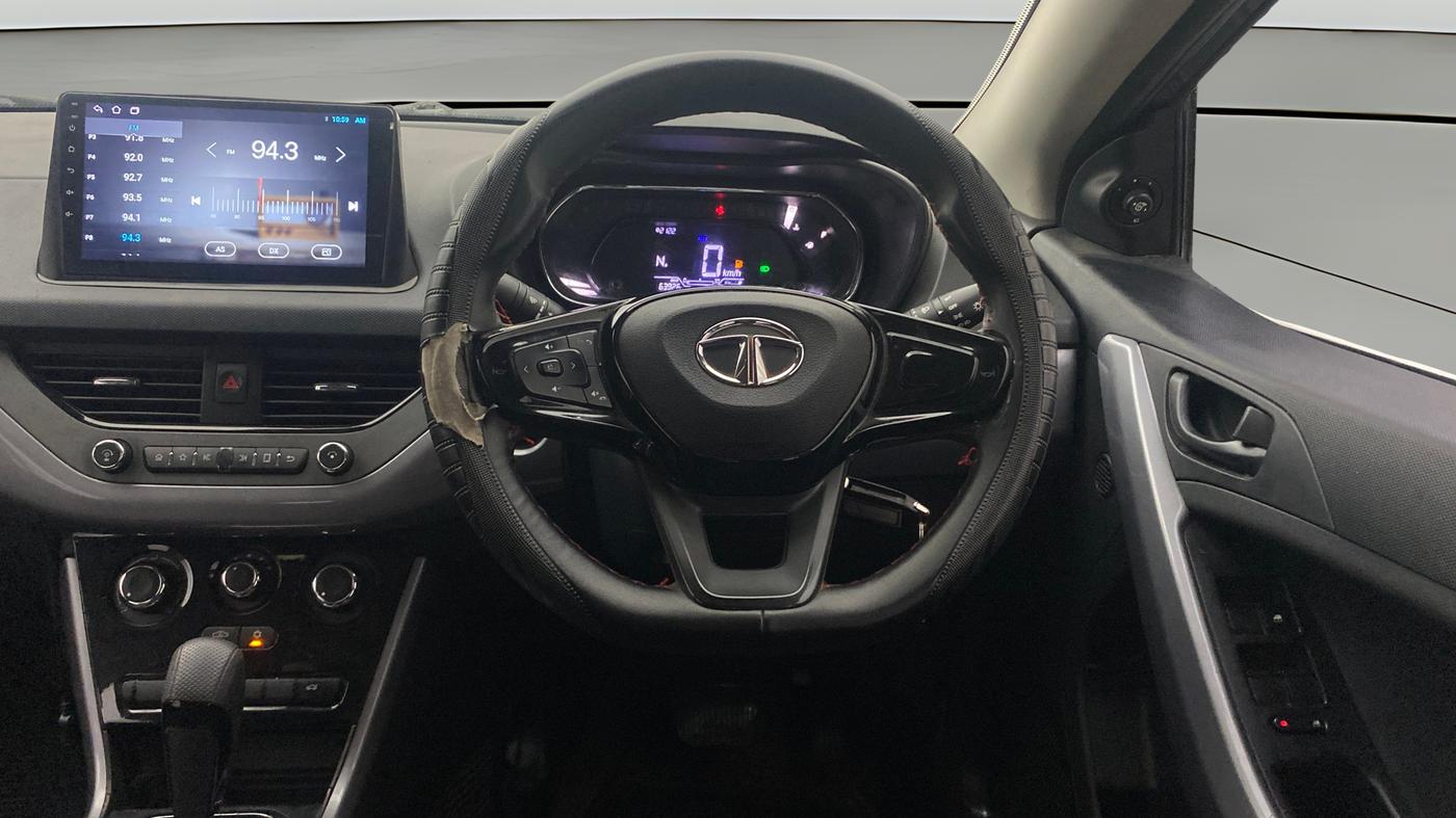 2021 Tata NEXON XMA SUNROOF PETROL, Petrol, Automatic, 63,925 km, Steering Wheel Close Up