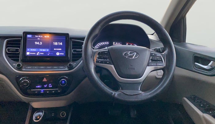 2021 Hyundai Verna SX 1.5 VTVT IVT, Petrol, Automatic, 52,740 km, Steering Wheel Close Up
