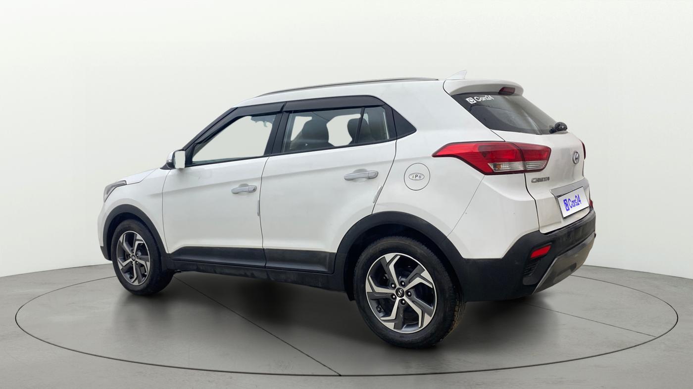 2018 Hyundai Creta SX AT 1.6 PETROL, Petrol, Automatic, 79,777 km, Left Back Diagonal