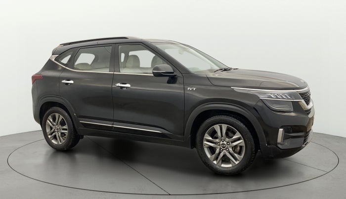 2020 KIA SELTOS HTX IVT 1.5 PETROL, Petrol, Automatic, 58,611 km, Right Front Diagonal