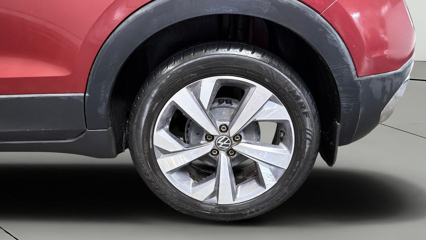 2022 Volkswagen TAIGUN TOPLINE 1.0 TSI AT, Petrol, Automatic, 43,980 km, Left Rear Wheel