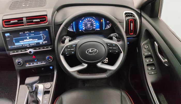 2021 Hyundai Creta SX (O) 1.4 TURBO DCT, Petrol, Automatic, 71,904 km, Steering Wheel Close Up