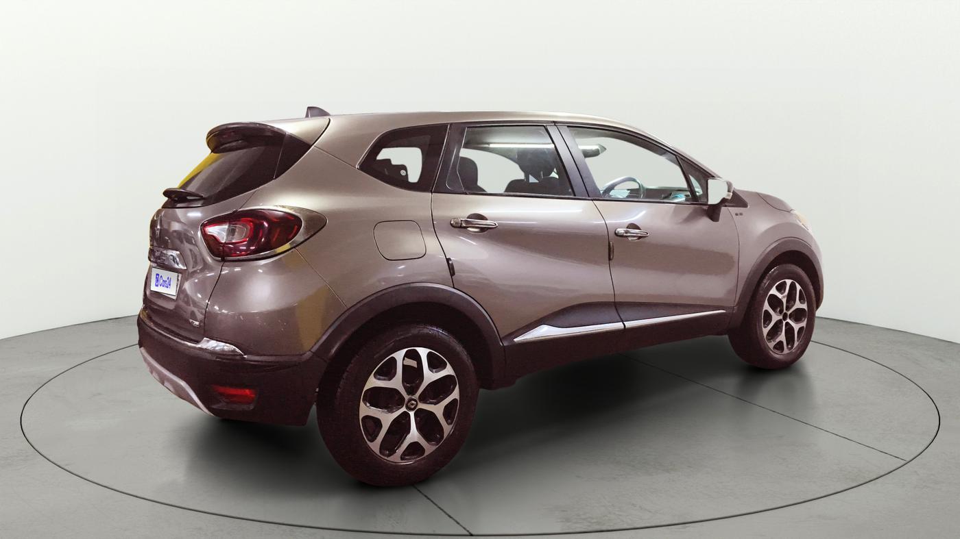 2017 Renault Captur RXT DIESEL, Diesel, Manual, 1,27,290 km, Right Back Diagonal