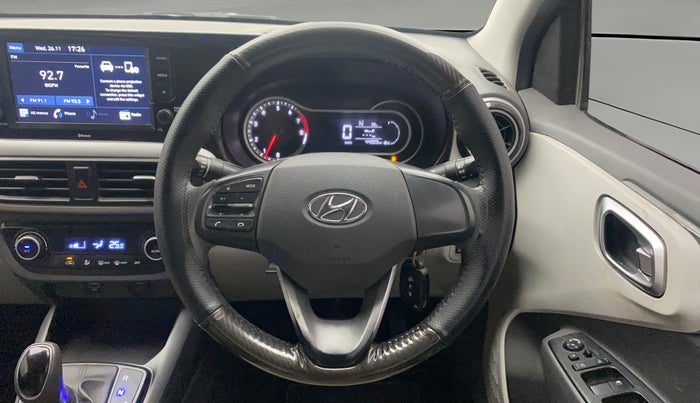 2019 Hyundai GRAND I10 NIOS SPORTZ AMT 1.2 KAPPA VTVT, Petrol, Automatic, 44,884 km, Steering Wheel Close Up