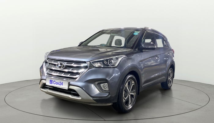 2019 Hyundai Creta SX AT 1.6 PETROL, Petrol, Automatic, 23,513 km, Left Front Diagonal