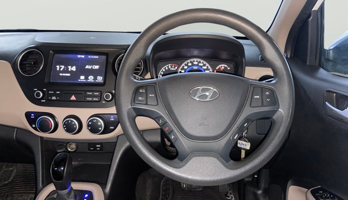 2017 Hyundai Grand i10 SPORTZ (O) AT 1.2 KAPPA VTVT, Petrol, Automatic, 39,461 km, Steering Wheel Close Up