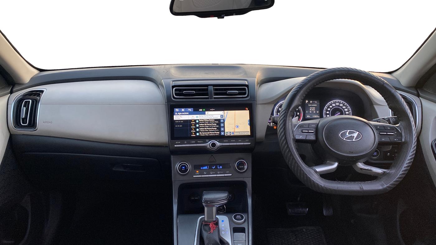 2021 Hyundai Creta SX IVT 1.5 PETROL, Petrol, Automatic, 1,17,634 km, Dashboard