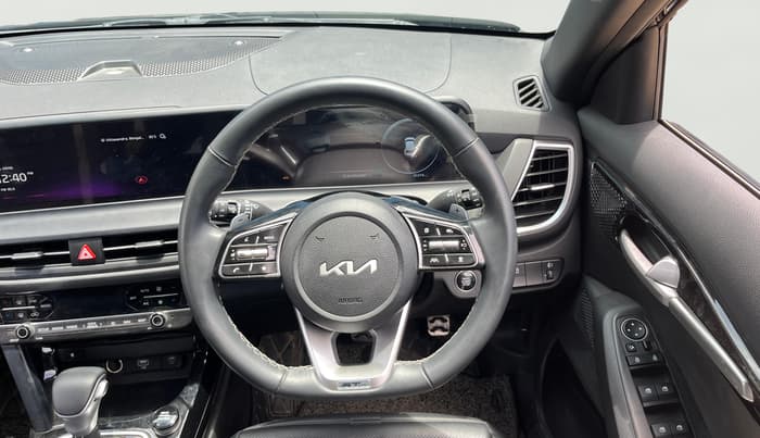 2023 KIA SELTOS  GTX Plus 1.5 Turbo Petrol DCT, Petrol, Automatic, 30,373 km, Steering Wheel Close Up