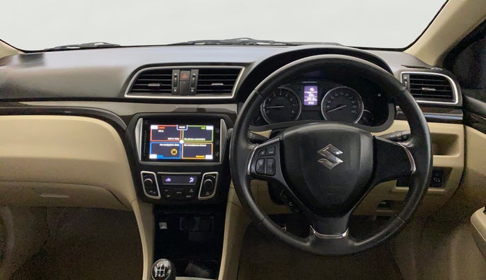 2017 Maruti Ciaz ALPHA 1.4 PETROL, Petrol, Manual, 45,028 km, Steering Wheel Close Up