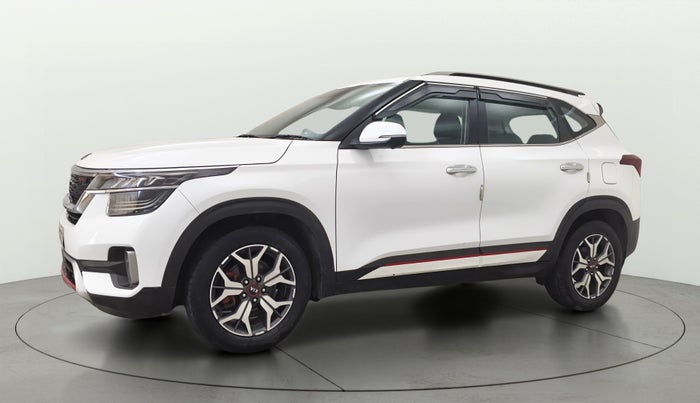2020 KIA SELTOS GTX PLUS AT 1.5 DIESEL, Diesel, Automatic, 1,04,648 km, Left Front Diagonal
