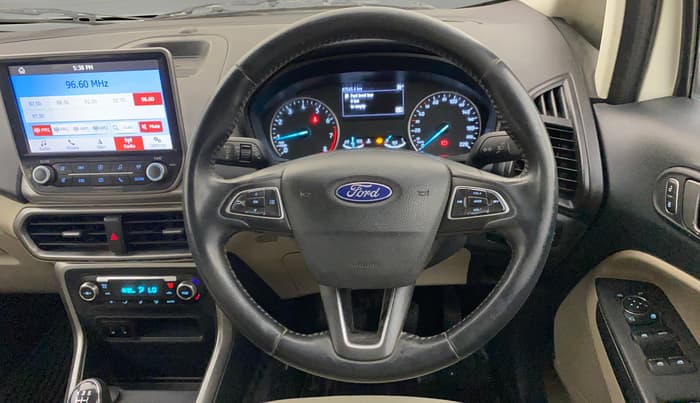 2020 Ford Ecosport TITANIUM 1.5L PETROL, Petrol, Manual, 67,537 km, Steering Wheel Close Up