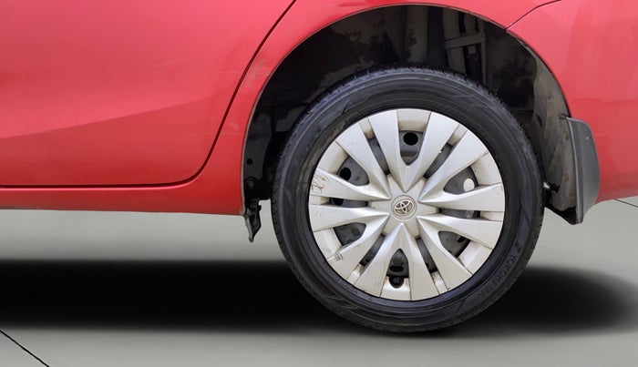 2018 Toyota YARIS J CVT, Petrol, Automatic, 1,09,463 km, Left Rear Wheel