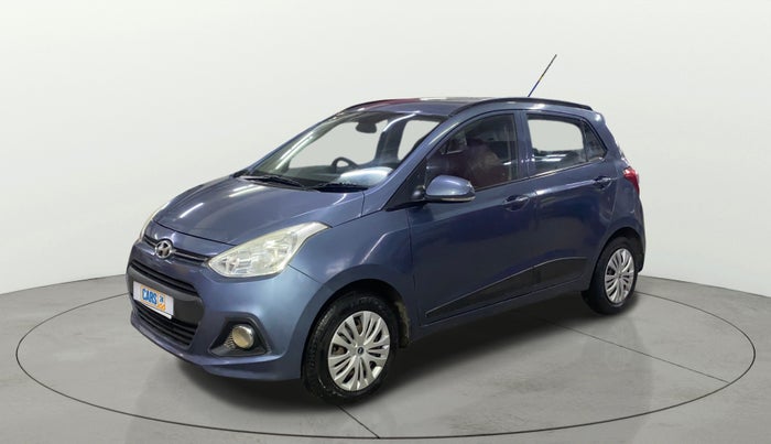 2016 Hyundai Grand i10 SPORTZ 1.2 KAPPA VTVT, Petrol, Manual, 87,439 km, Left Front Diagonal