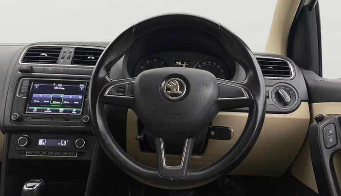 2019 Skoda Rapid STYLE 1.6 MPI AT, Petrol, Automatic, 49,097 km, Steering Wheel Close Up