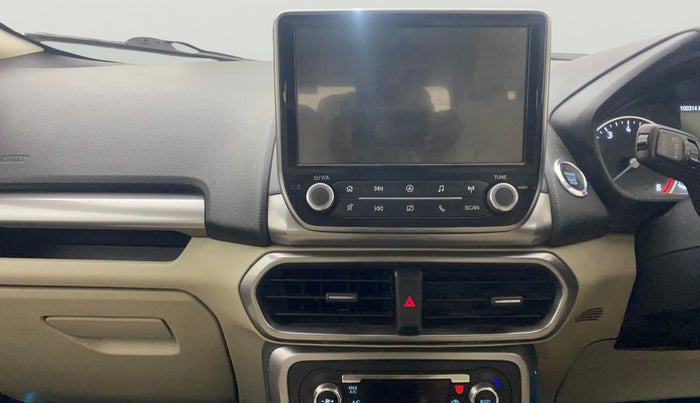 2019 Ford Ecosport TITANIUM 1.5L PETROL, Petrol, Manual, 1,00,313 km, Air Conditioner