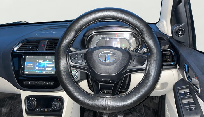 2022 Tata TIGOR XZ PLUS PETROL, Petrol, Manual, 32,539 km, Steering Wheel Close Up