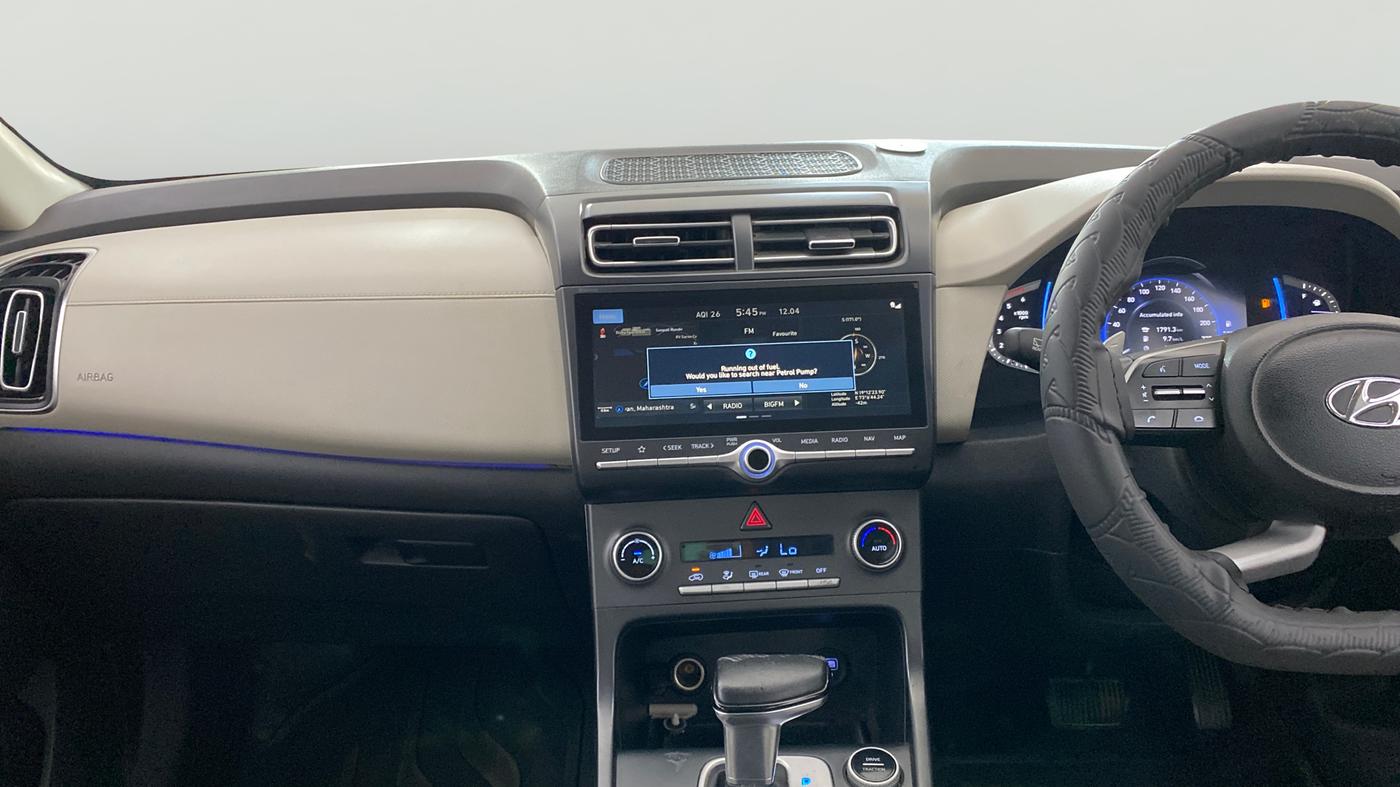 2021 Hyundai Creta SX (O) AT 1.5 DIESEL, Diesel, Automatic, 1,00,442 km, Air Conditioner