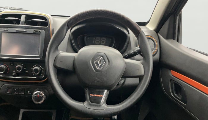 2018 Renault Kwid CLIMBER 1.0 AMT, Petrol, Automatic, 58,997 km, Steering Wheel Close Up
