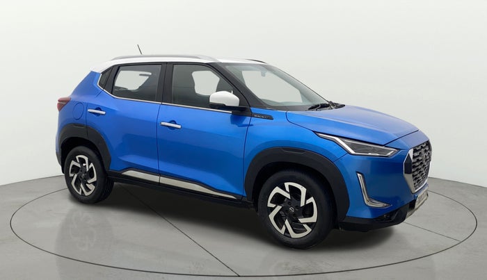 2021 Nissan MAGNITE XV PREMIUM TURBO CVT DUAL TONE, Petrol, Automatic, 40,926 km, Right Front Diagonal