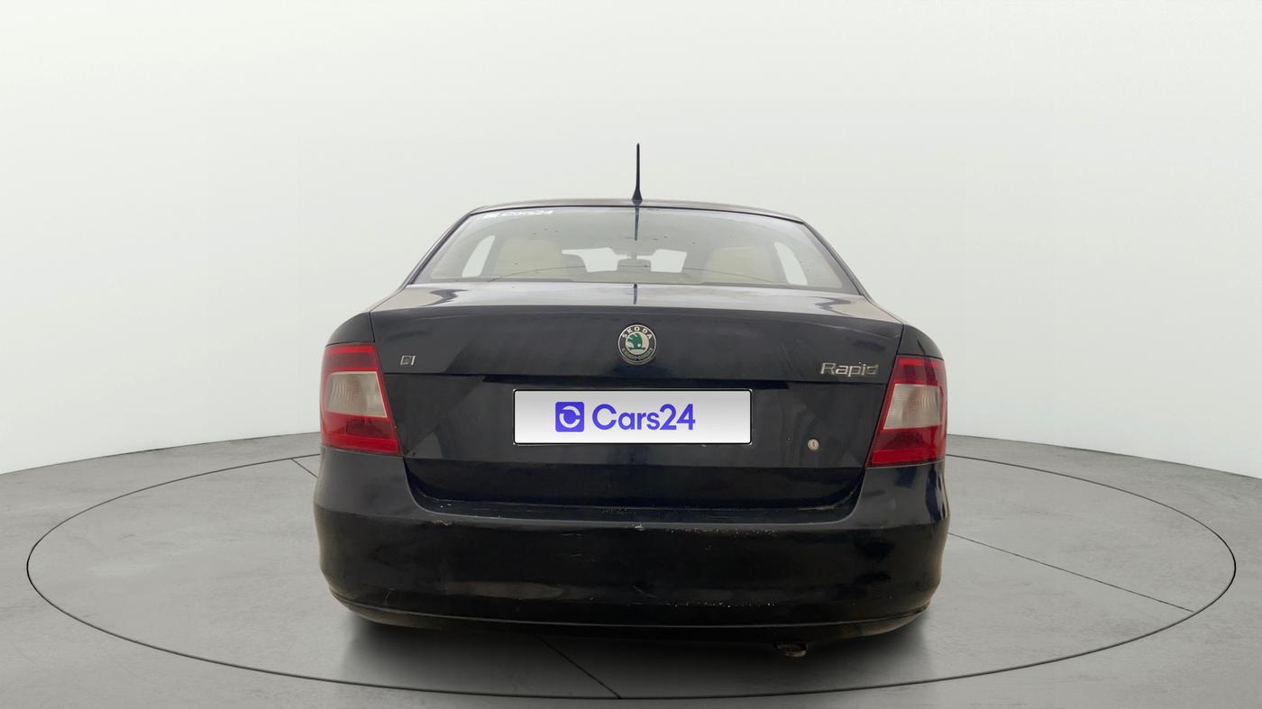 2013 Skoda Rapid AMBITION 1.6 TDI CR MT PLUS, Diesel, Manual, 92,633 km, Back/Rear