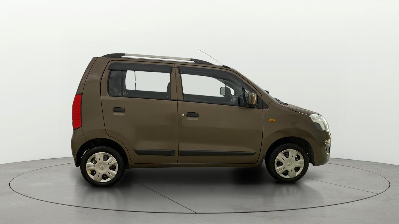 2016 Maruti Wagon R 1.0 VXI, Petrol, Manual, 77,529 km, Right Side View