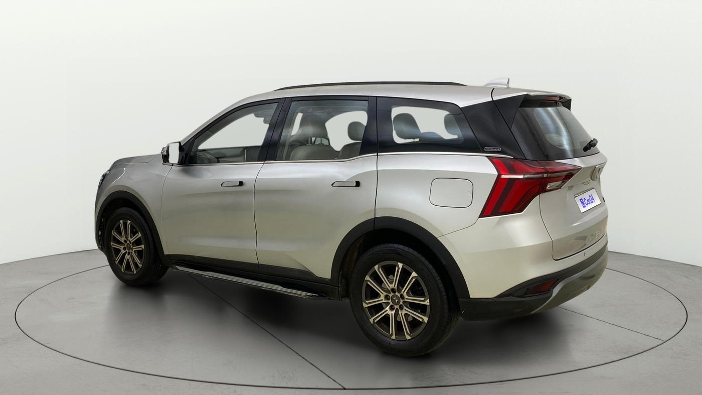 2021 Mahindra XUV700 AX 7 LUXURY P AT 7 STR, Petrol, Automatic, 47,374 km, Left Back Diagonal