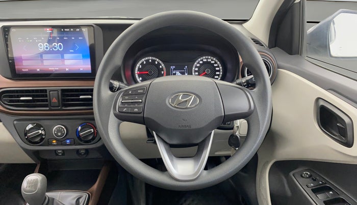 2022 Hyundai AURA S 1.2 CNG, CNG, Manual, 9,976 km, Steering Wheel Close Up