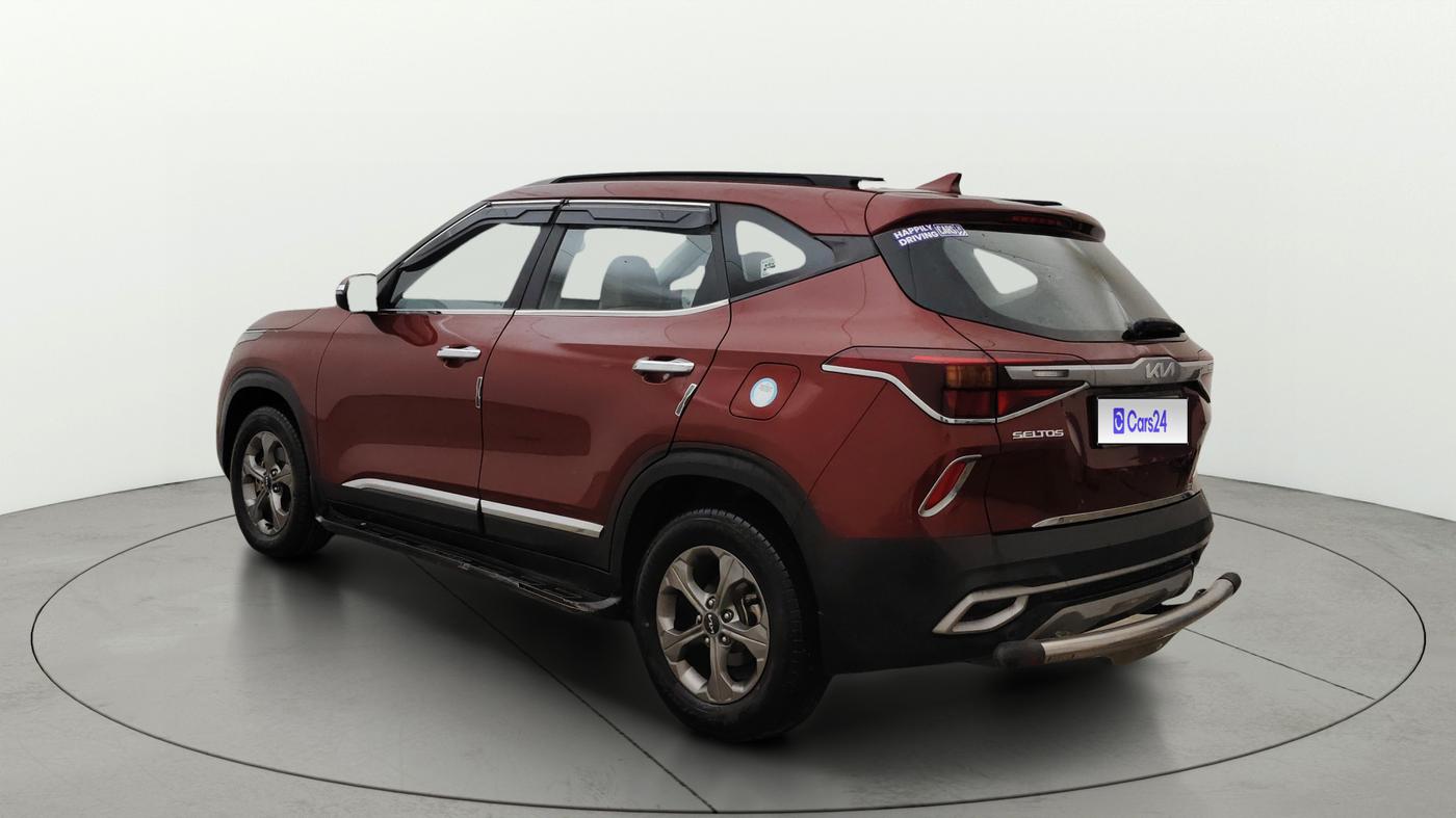 2023 KIA SELTOS HTK PLUS 1.5 IMT, Petrol, Manual, 29,272 km, Left Back Diagonal
