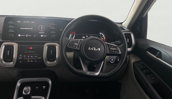 2023 KIA SONET HTX 1.0 IMT, Petrol, Manual, 57,601 km, Steering Wheel Close Up