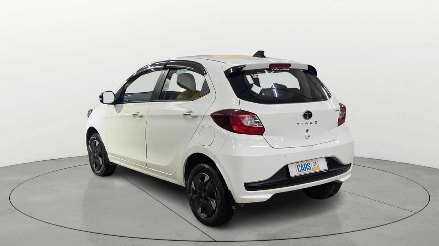 2025 Tata Tiago XZ iCNG, CNG, Manual, 3,607 km, Left Back Diagonal
