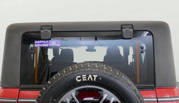 2021 Mahindra Thar LX PETROL HT 4WD AT, Petrol, Automatic, 21,926 km, Rear Windshield