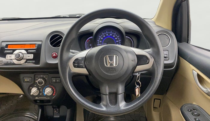 2015 Honda Amaze 1.2L I-VTEC VX, Petrol, Manual, 27,031 km, Steering Wheel Close Up