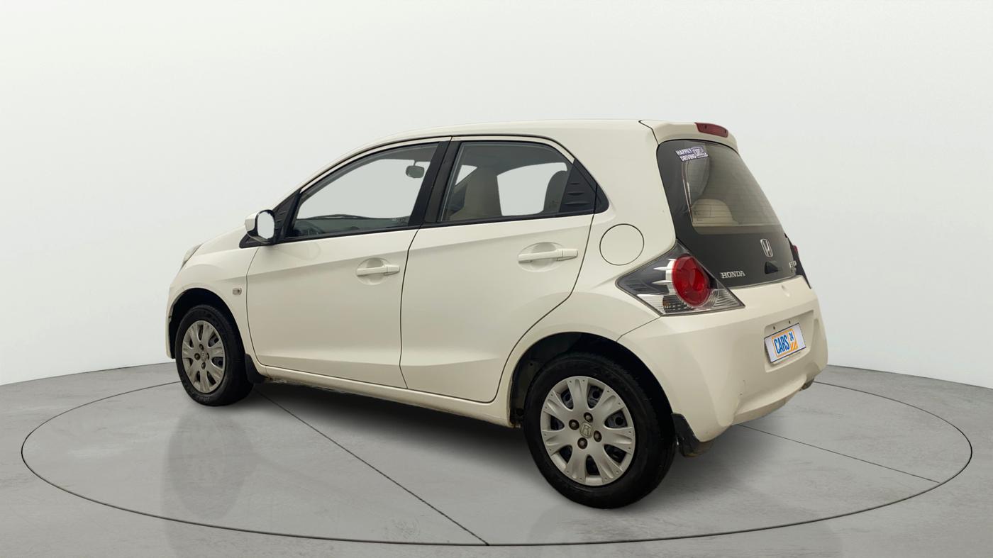 2014 Honda Brio S MT, Petrol, Manual, 56,061 km, Left Back Diagonal
